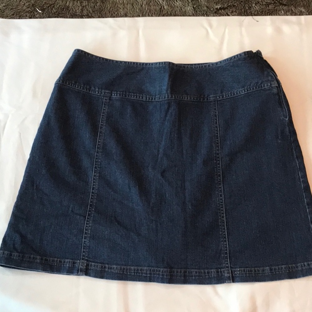 St. John’s Bay denim skort SZ 12